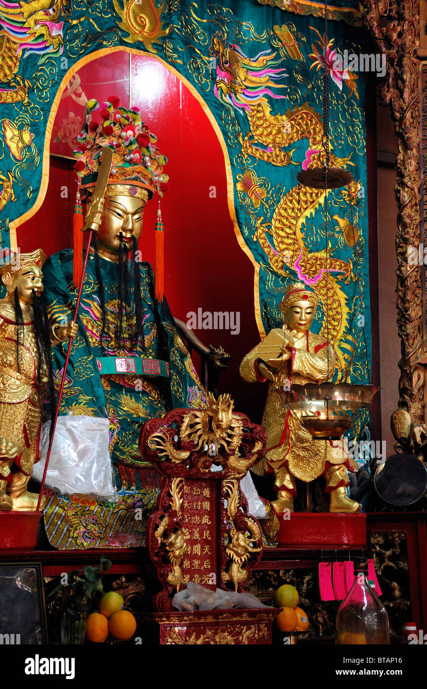 Sin Sze Si Ya Chinese Taoist Temple Chinatown Kuala Lumpur Malaysia