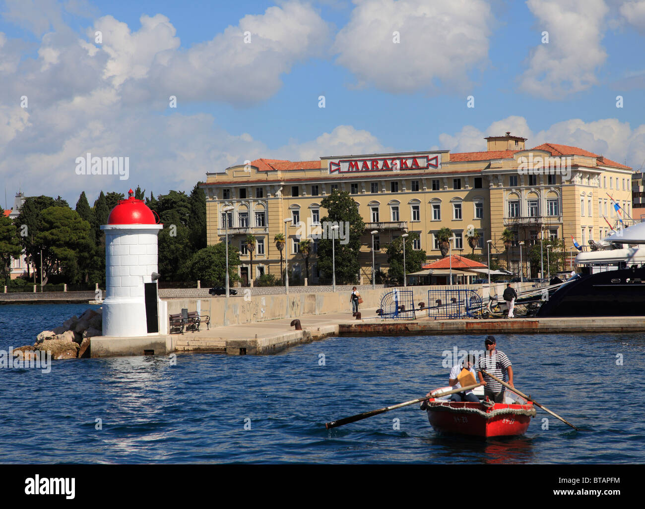Croatia zadar jazine harbour hires stock photography and images Alamy