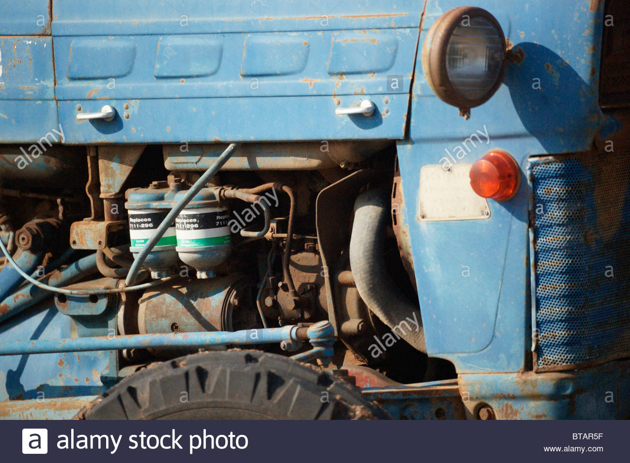 Agriculture Engine Tractor Diesel Engine Stock Photos & Agriculture