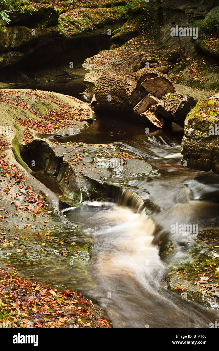 How Stean Gorge, Nidderdale near Pateley Bridge, North Yorkshire Stock ...