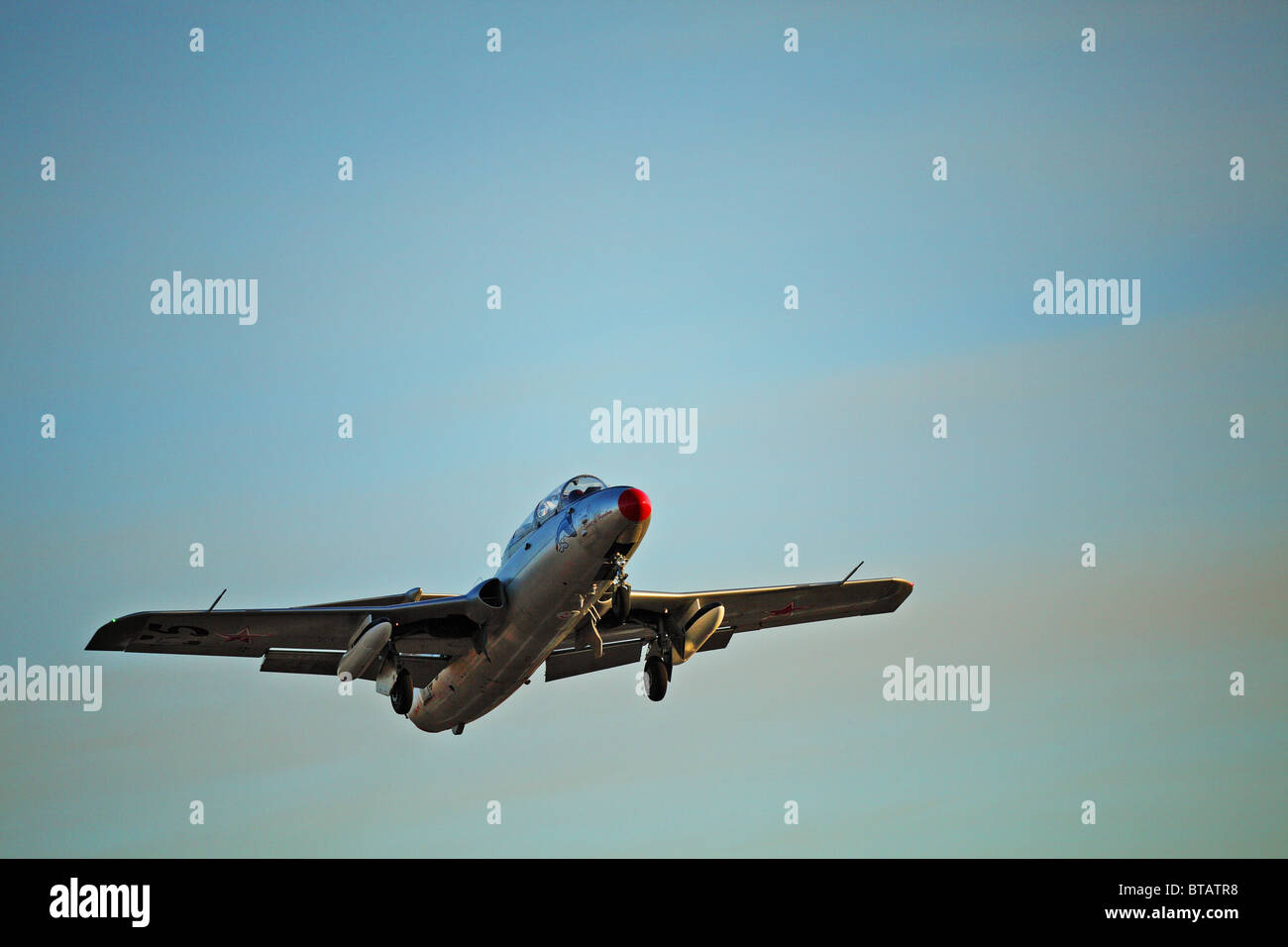 L29 Jet Takeoff Stock Photo Alamy