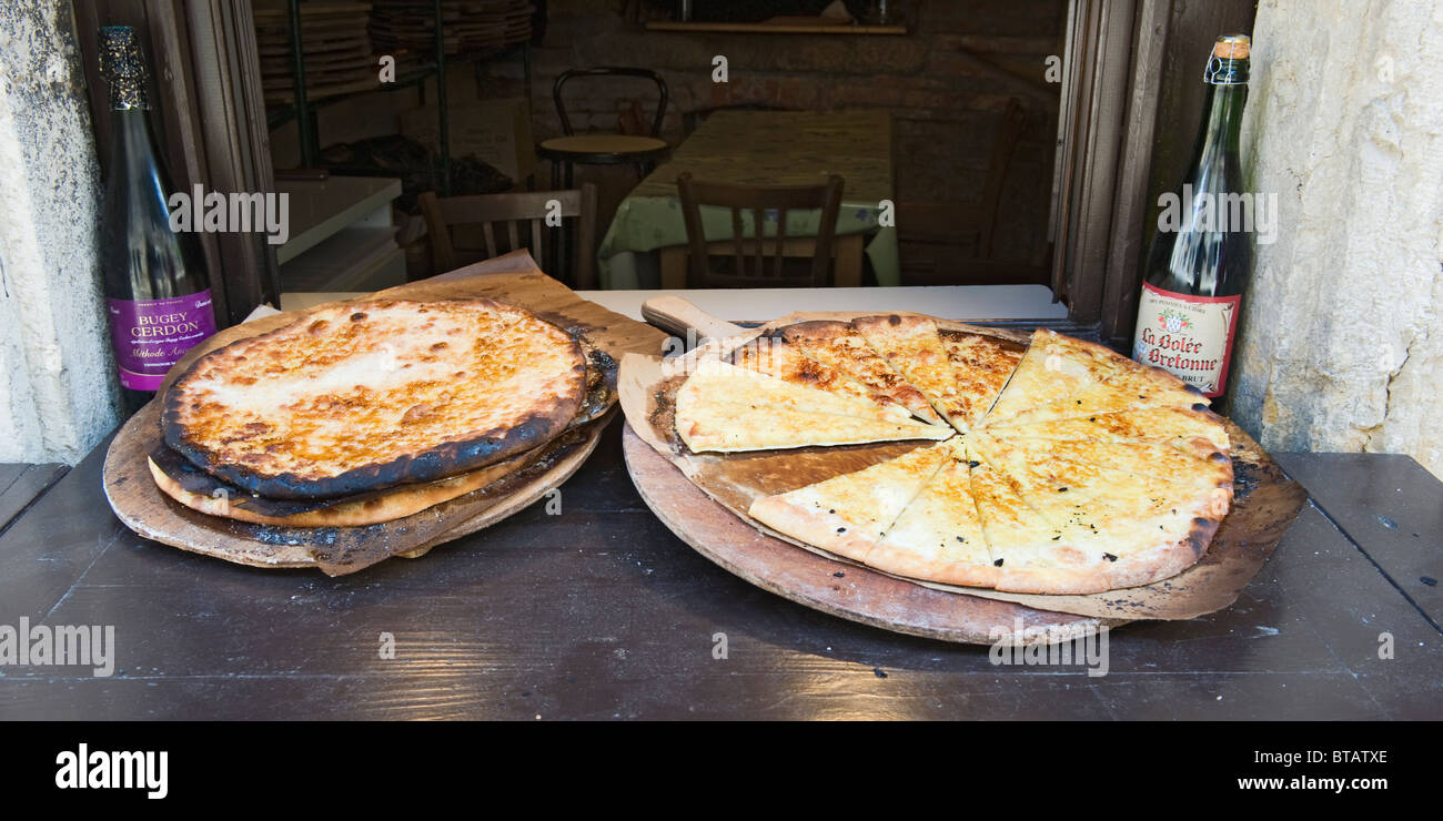 Patisserie shop, Galettes de Perouges, Medieval walled town of Perouges ...