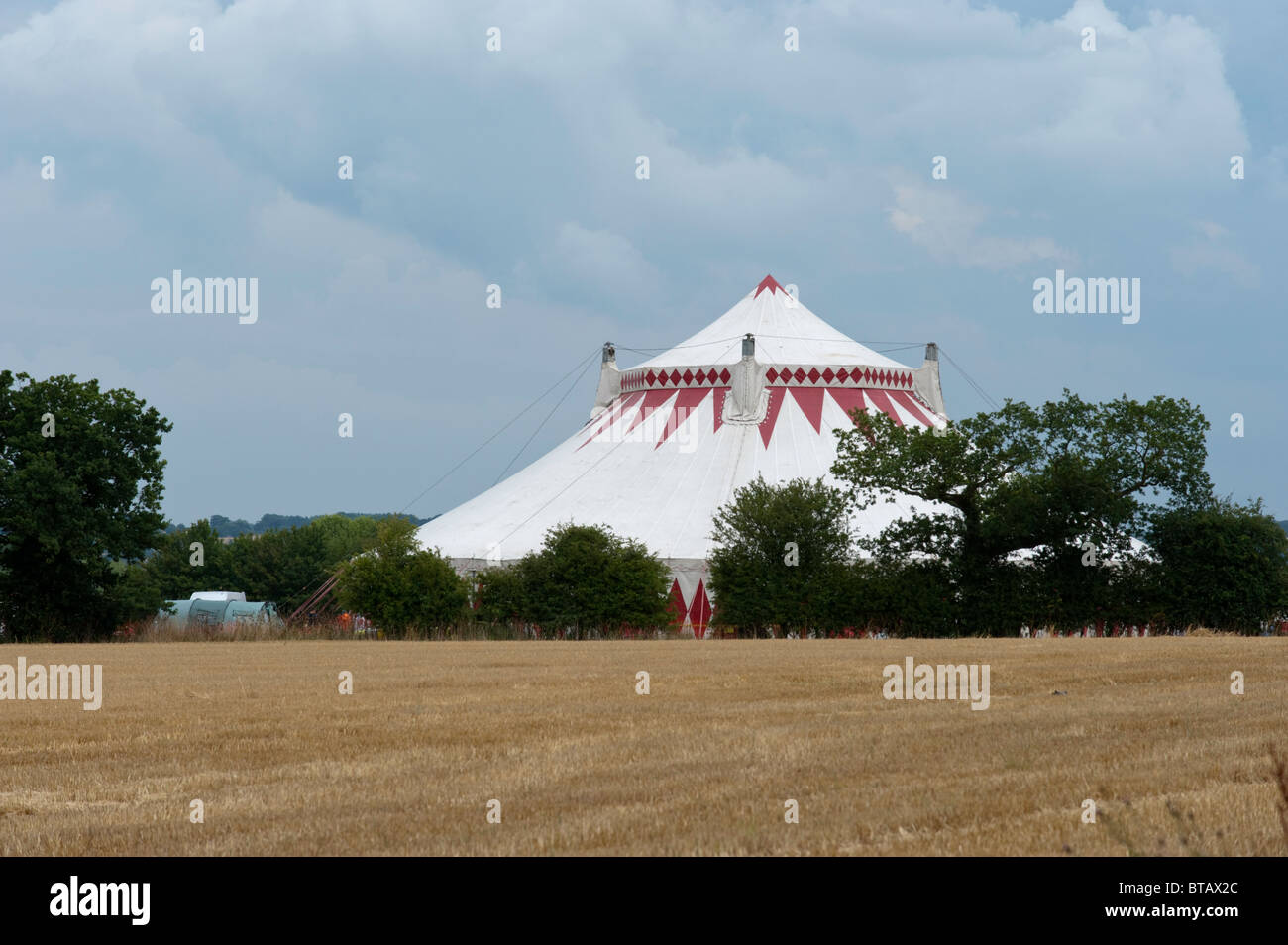 Giant Marquee at Walsingham, North Norfolk Stock Photo