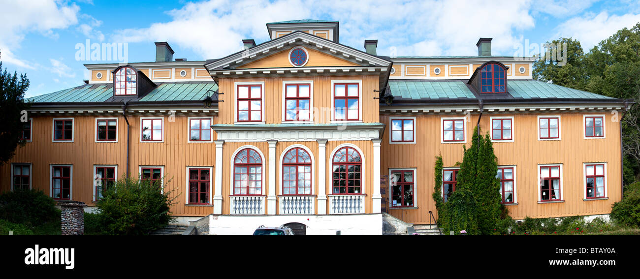 Ekebyhovs slott (Ekerö, Sweden) Stock Photo