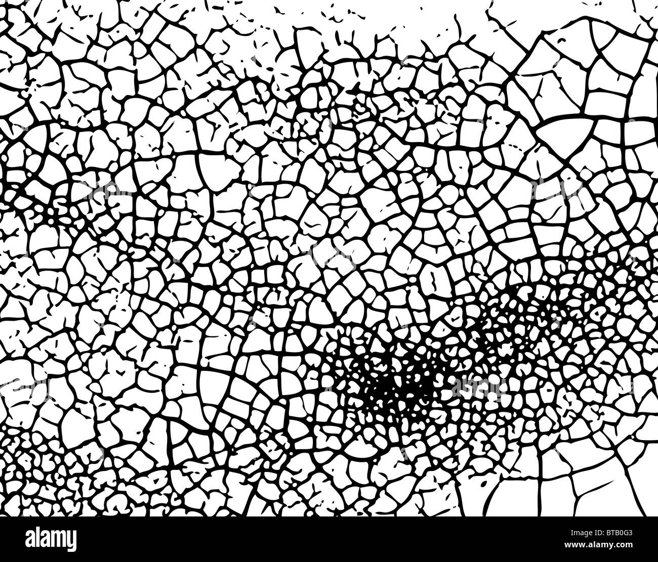 Background illustration of cracked grunge pattern Stock Photo