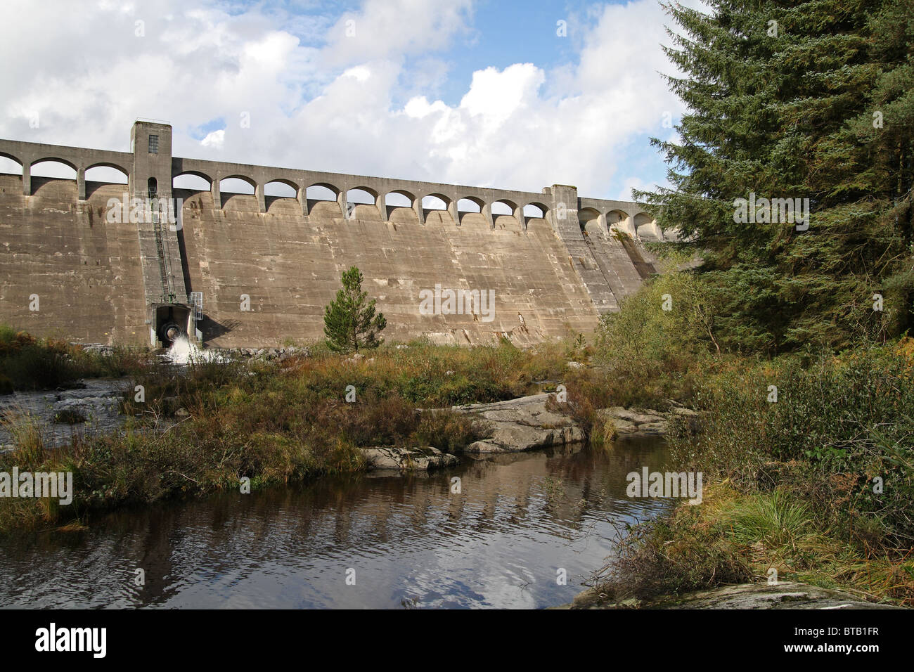 Clatteringshaws Dam, Galloway Forest Park, Dumfries and Galloway