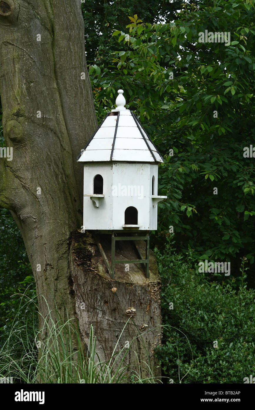 Dovecote in an English garden Stock Photo Alamy