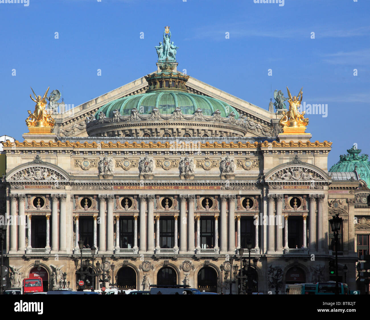 France, Paris, Opera Garnier, Stock Photo