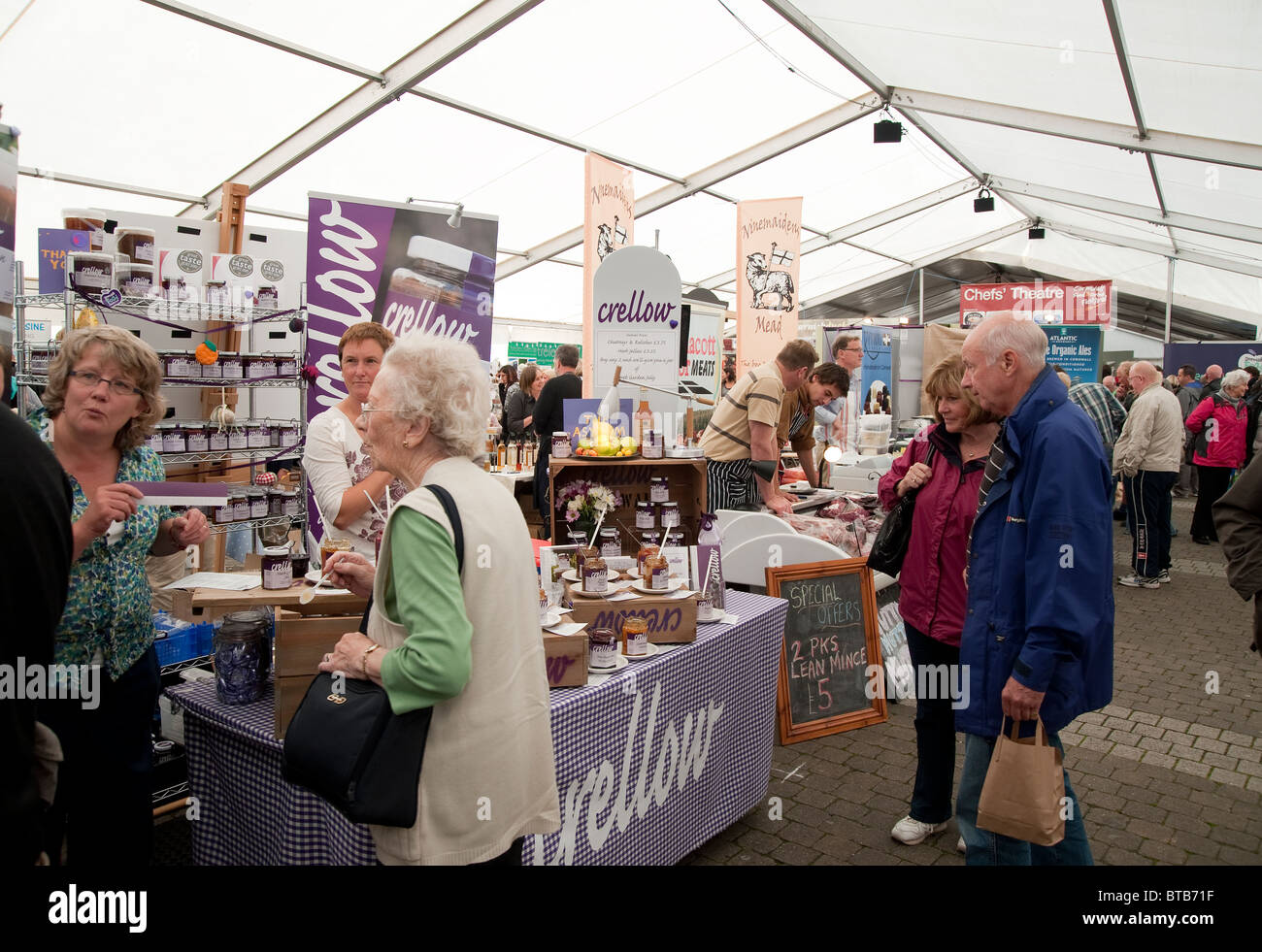 Cornwall Food & Drink Festival 2010 Stock Photo