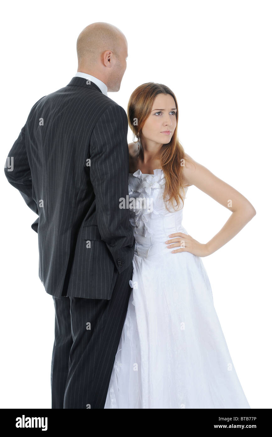 bride and groom Stock Photo