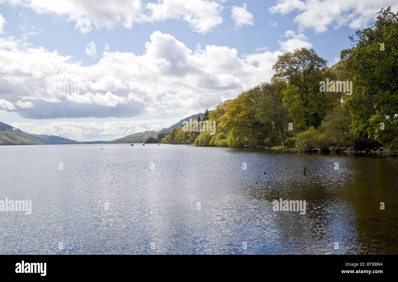 A view of Loch Lomond, Argyll Scotland Stock Photo