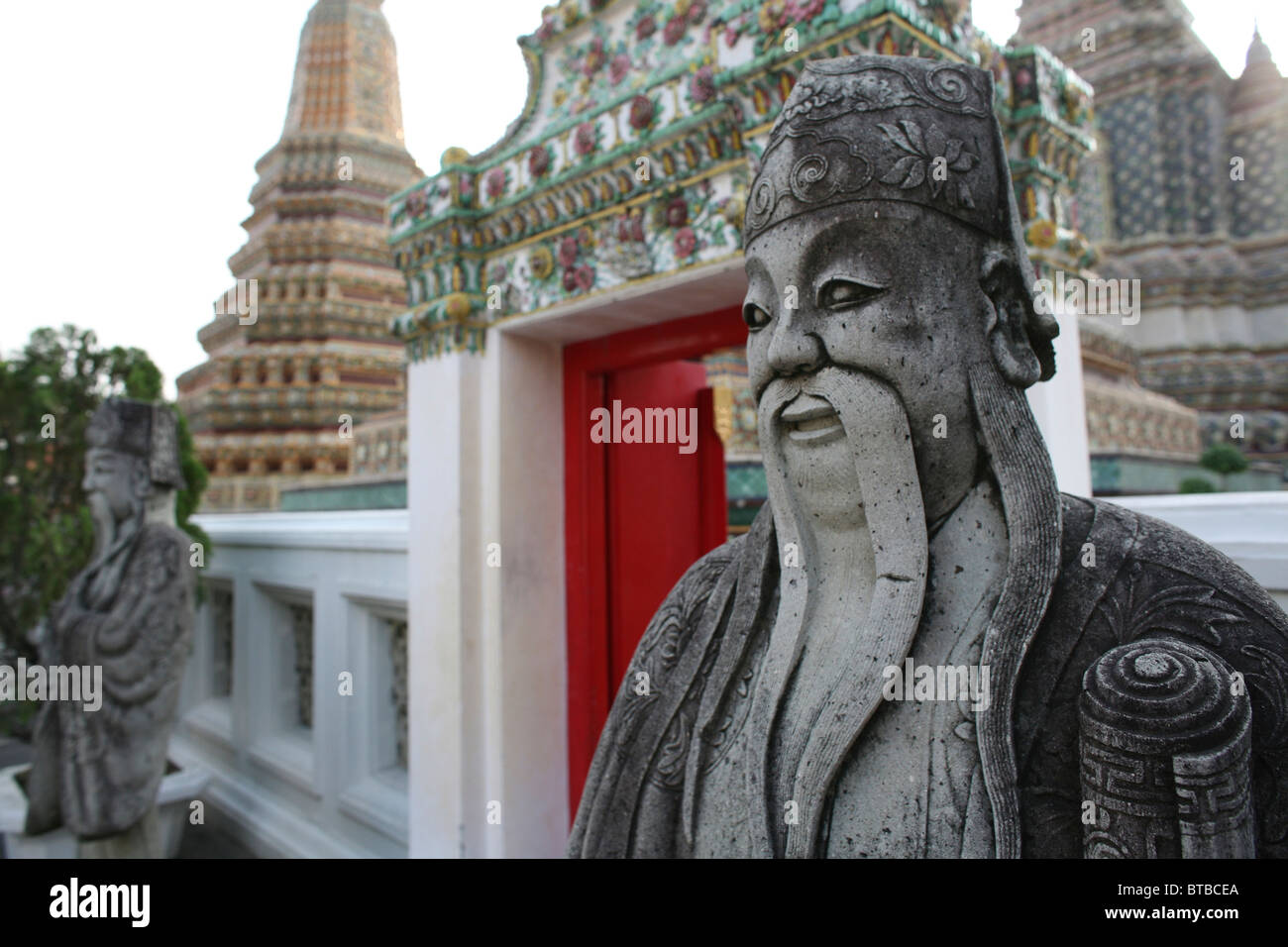 temple in bangkok Stock Photo