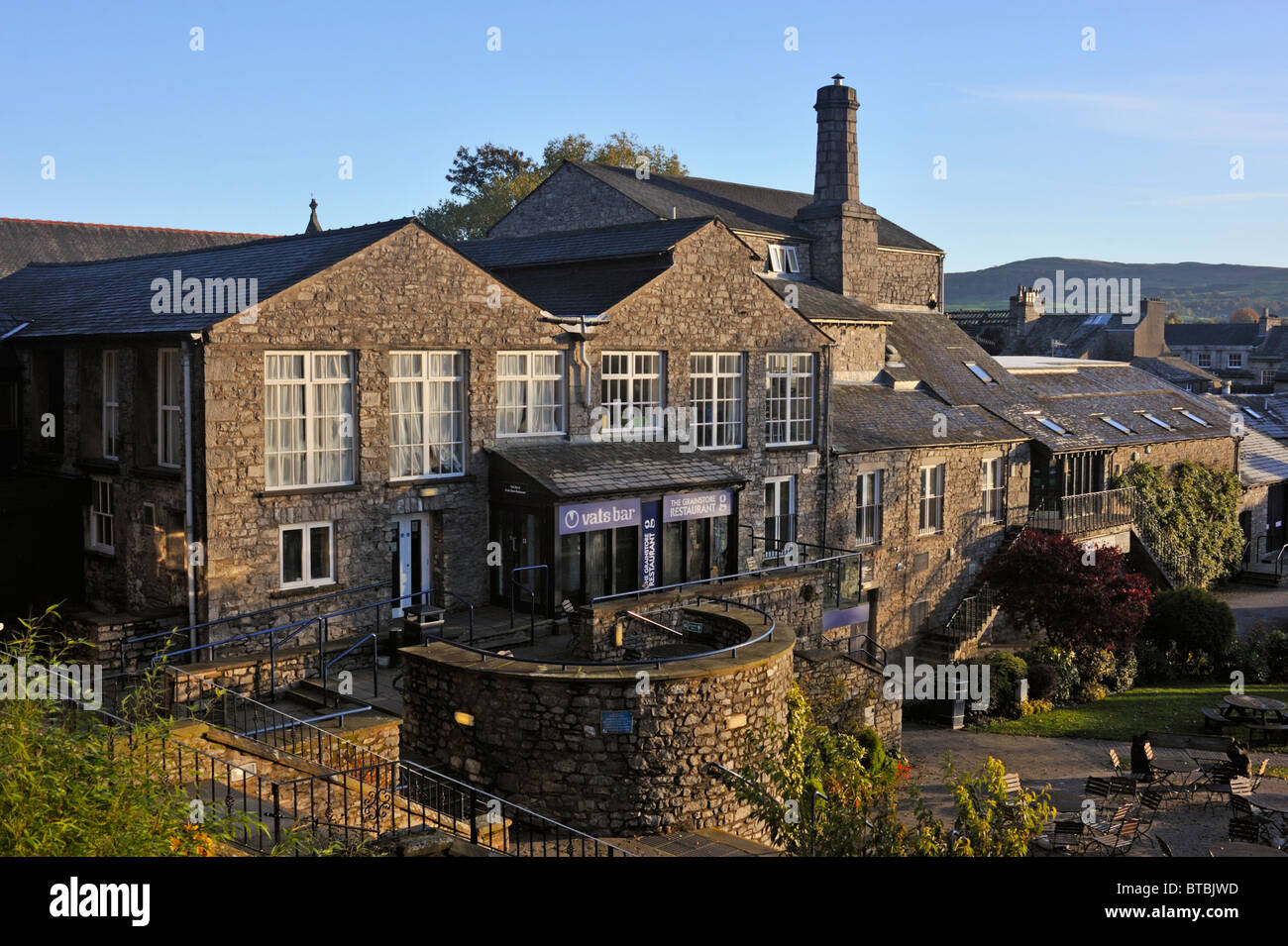 Vats Bar and the Grainstore Restaurant. The Brewery Arts Centre