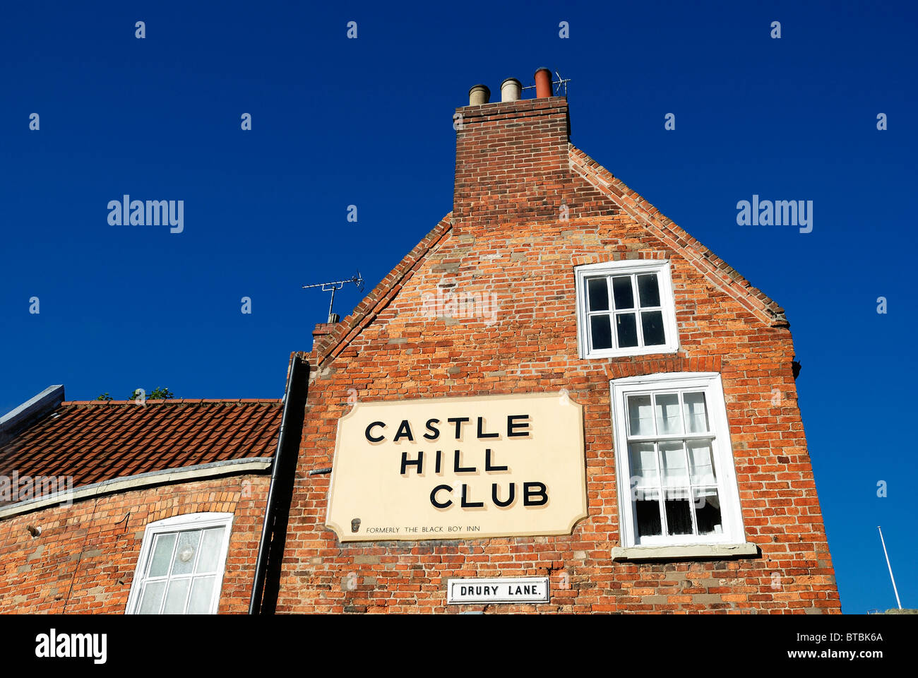 castle hill club drury lane lincoln england uk Stock Photo Alamy