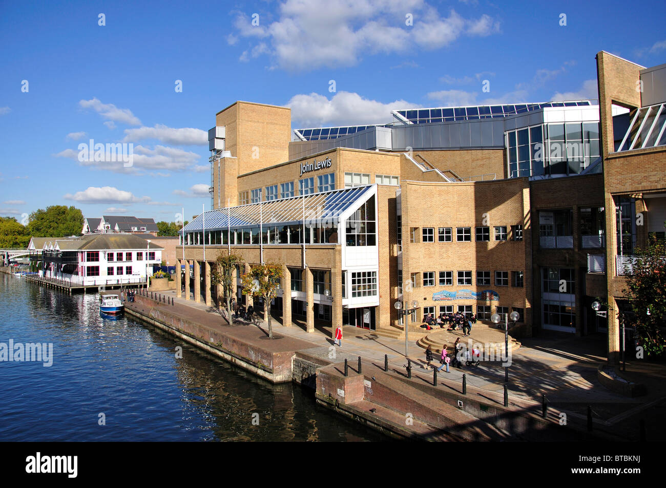John Lewis Store on riverfront, Kingston upon Thames, Royal Borough of