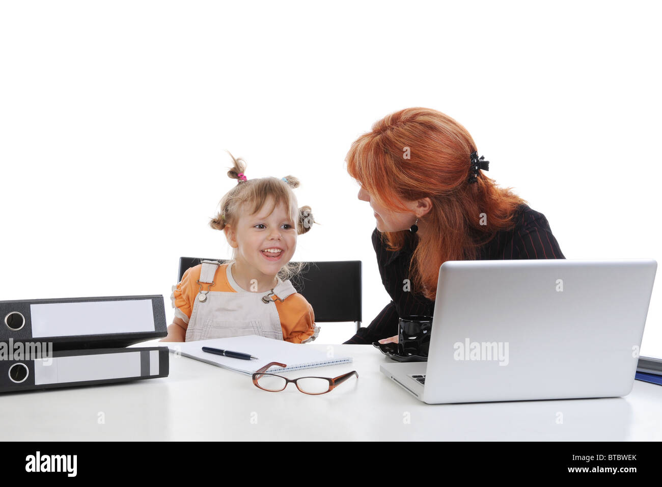 Mother and daughter Stock Photo