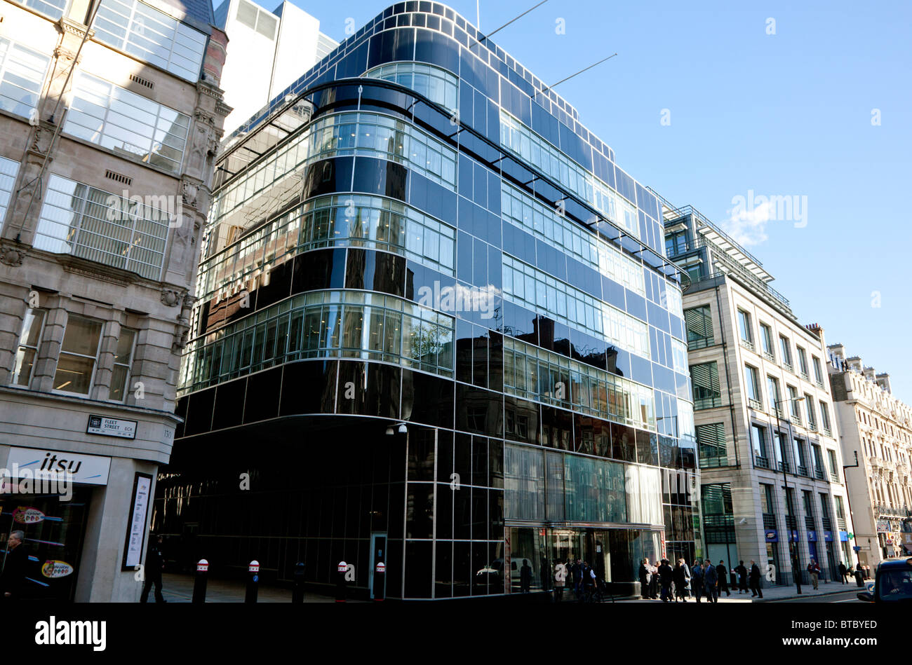 Former Daily Express building, Fleet Street, London Stock Photo