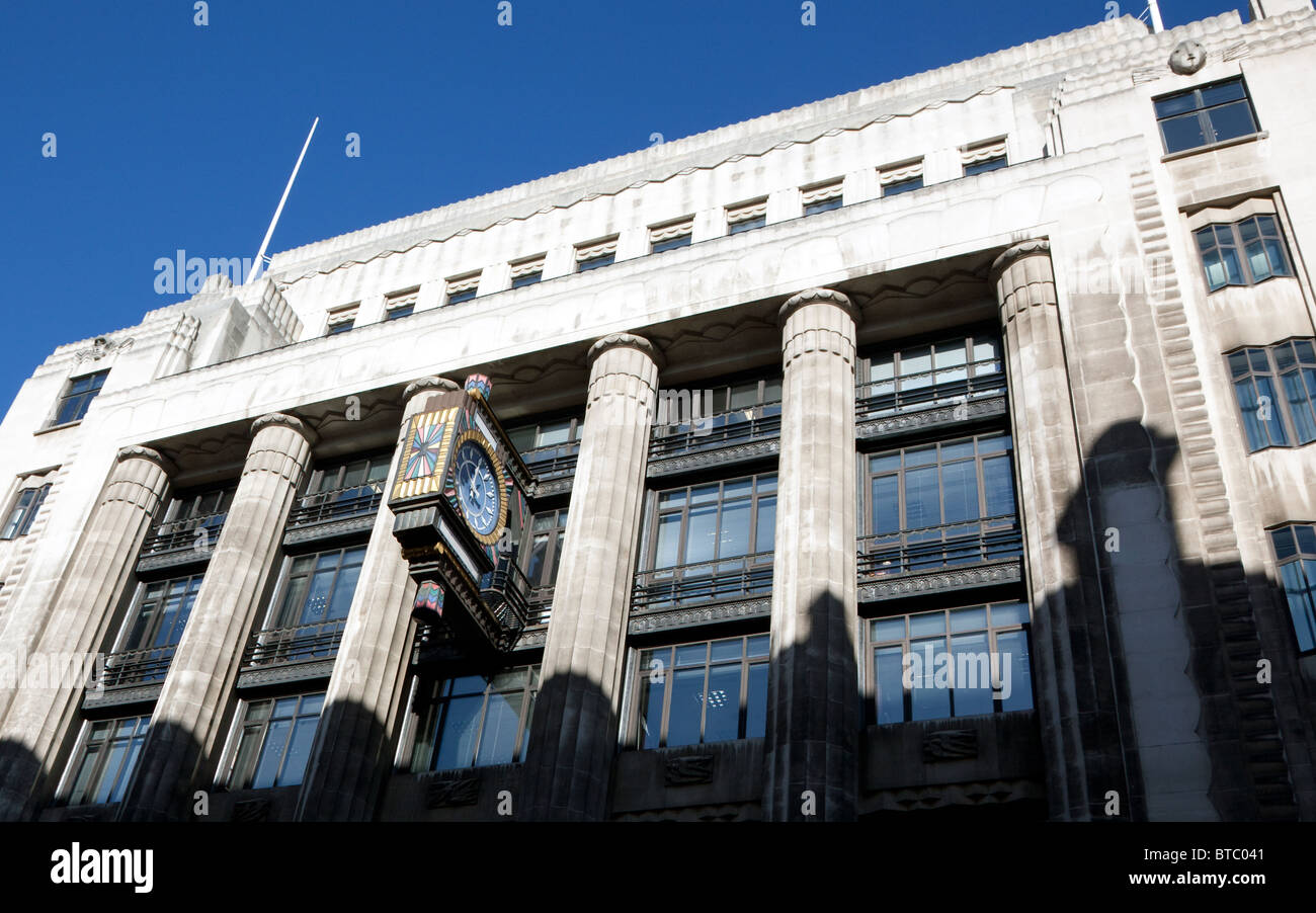 Peterborough Court, Fleet Street, London: Goldman Sachs offices Stock Photo