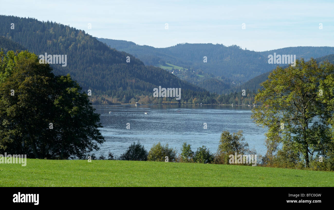 Lake in the Black Forest Stock Photo Alamy