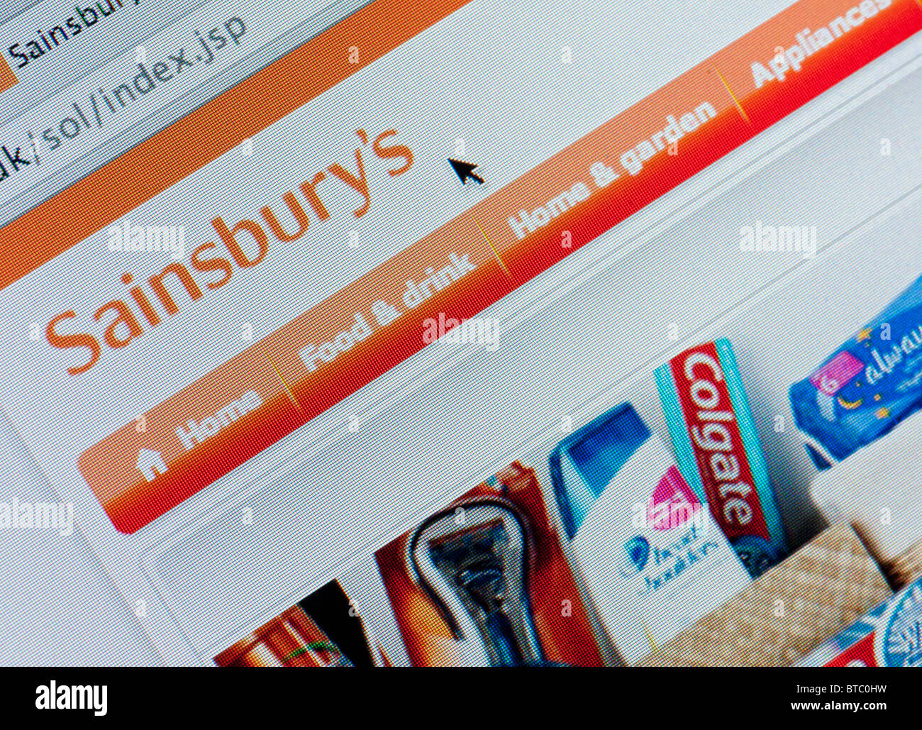 Sainsburys online shopping hires stock photography and images Alamy