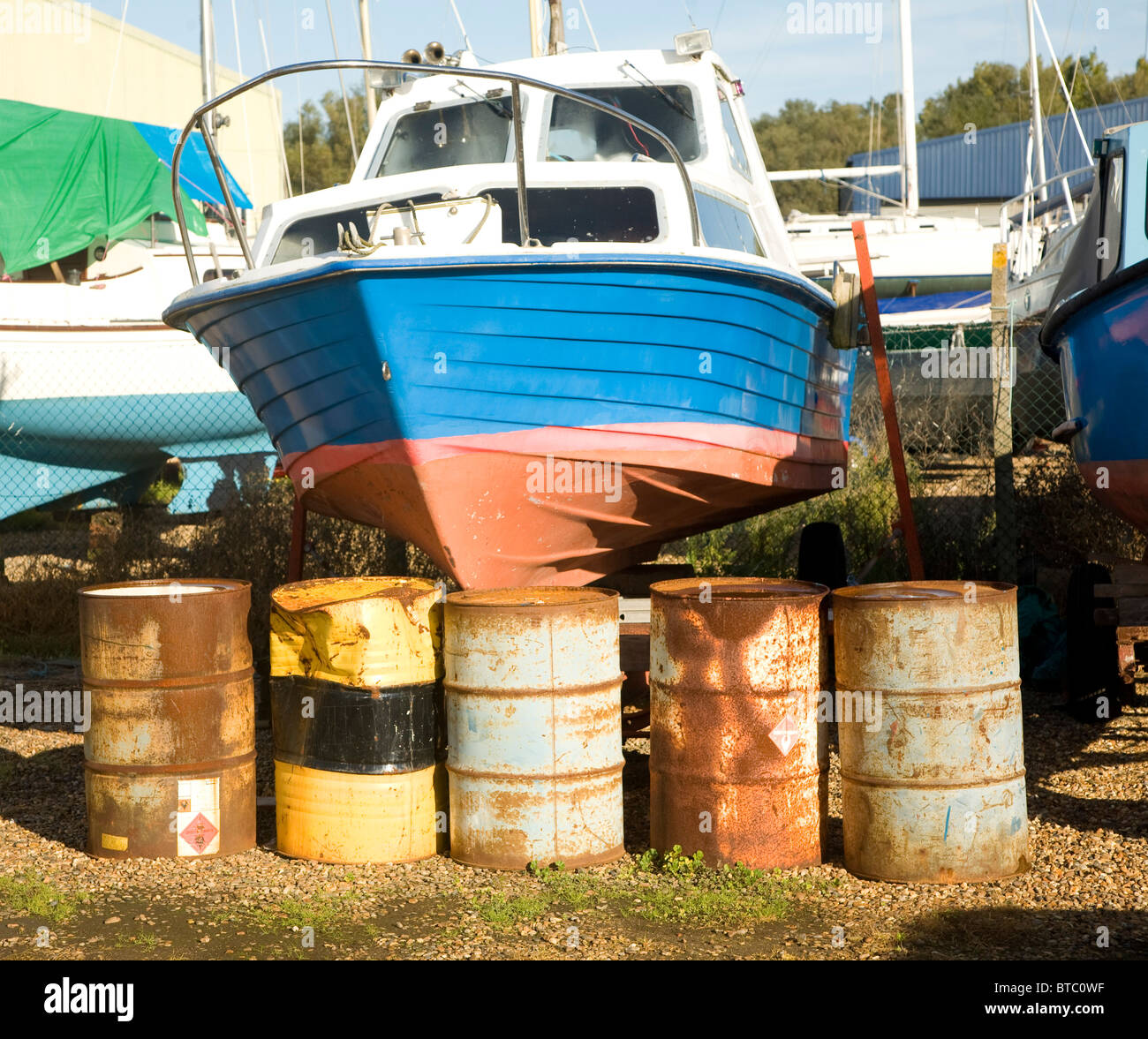 Essex boatyard boat boats hires stock photography and images Alamy