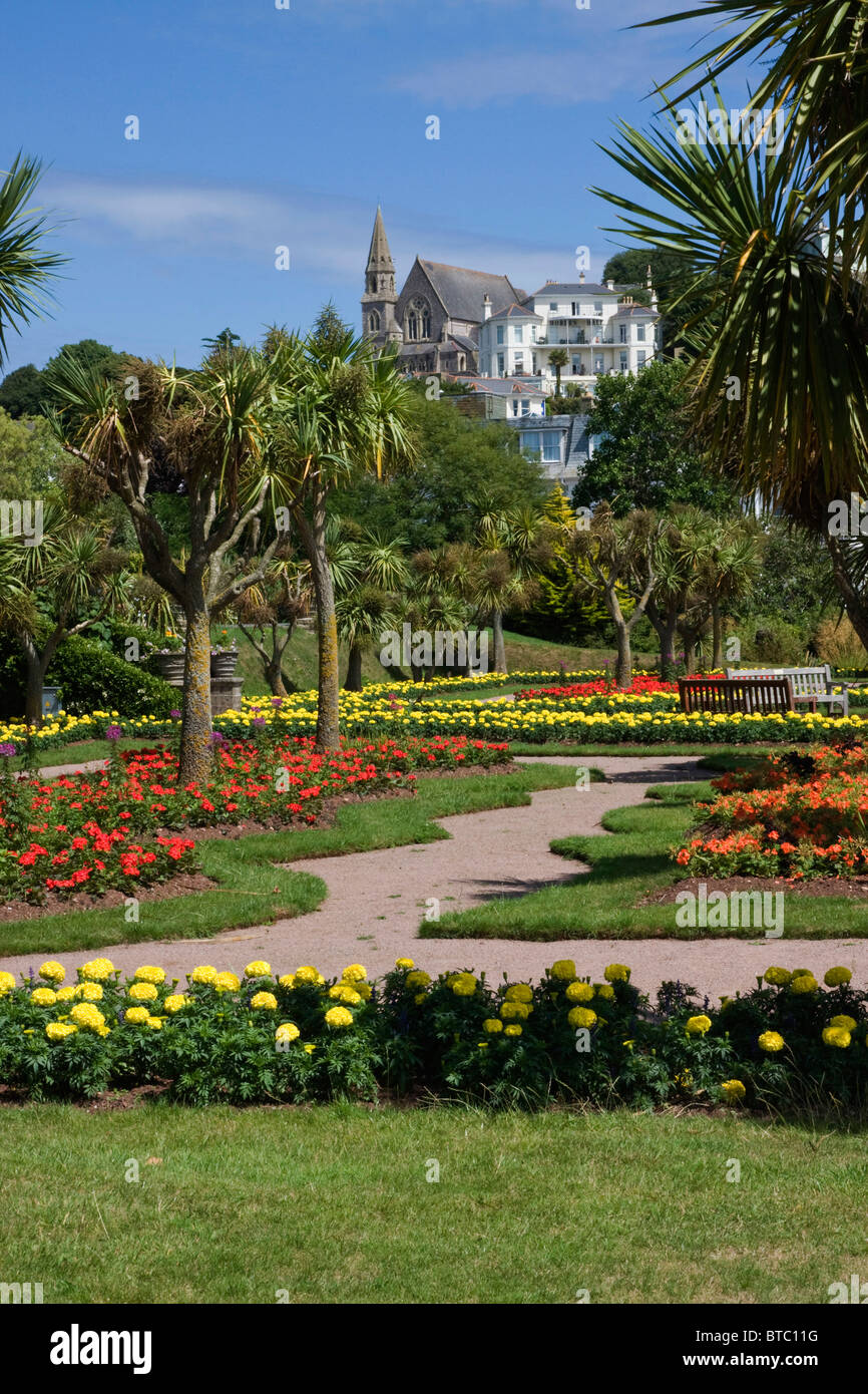Abbey Gardens in Torquay, South Devon, UK Stock Photo Alamy