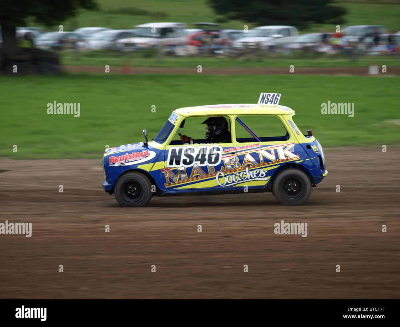 A slow pan of a quick car. NS46 Stock Photo Alamy