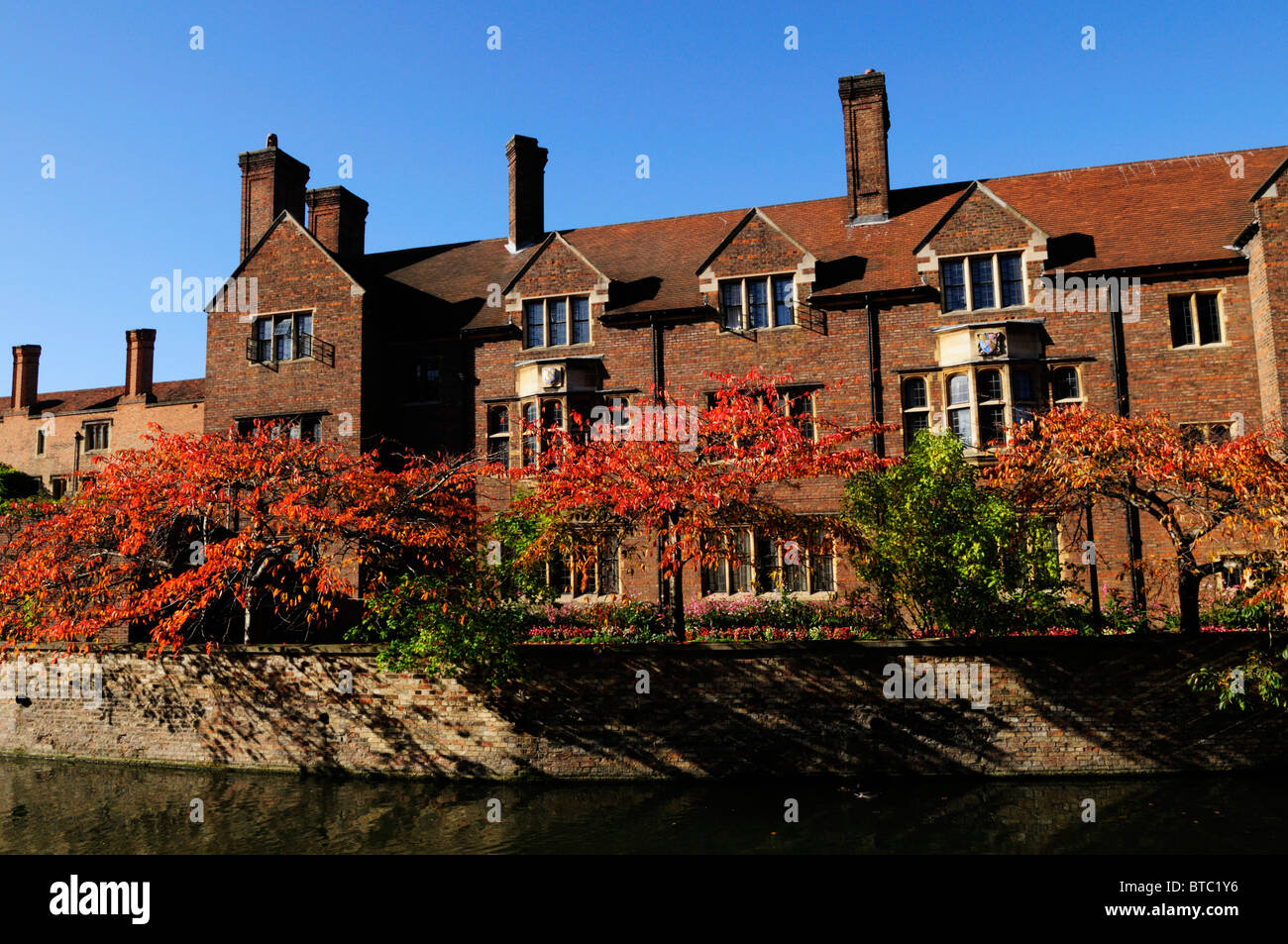 Magdalene College in Autumn, Cambridge, England, UK Stock Photo