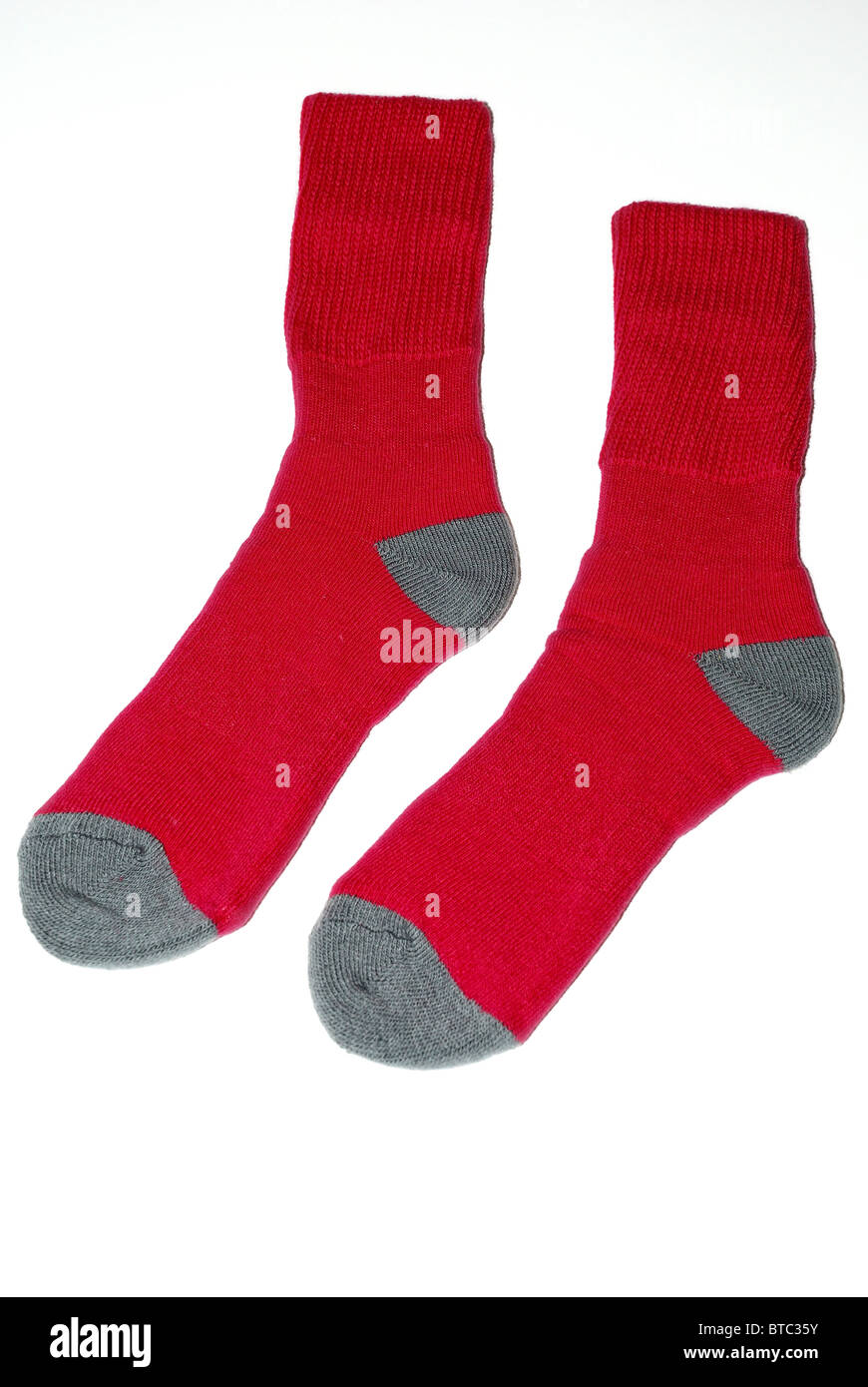 thick walking socks Stock Photo Alamy