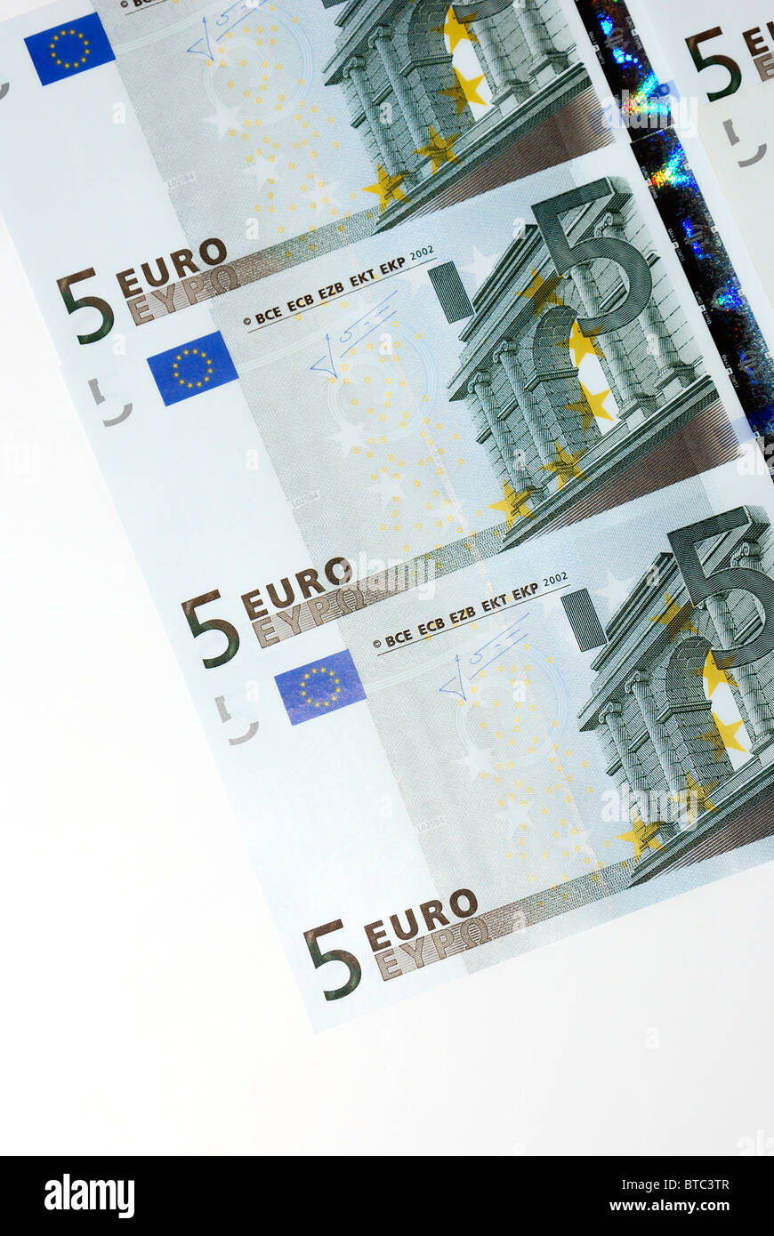 5 euro bill hi-res stock photography and images - Alamy