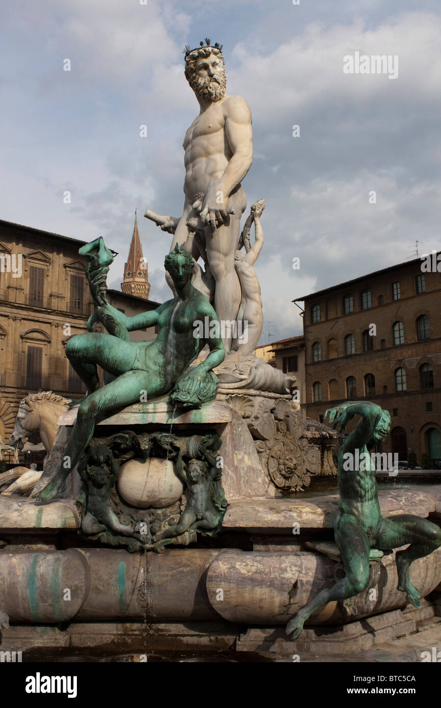 Florence city centre italy Stock Photo