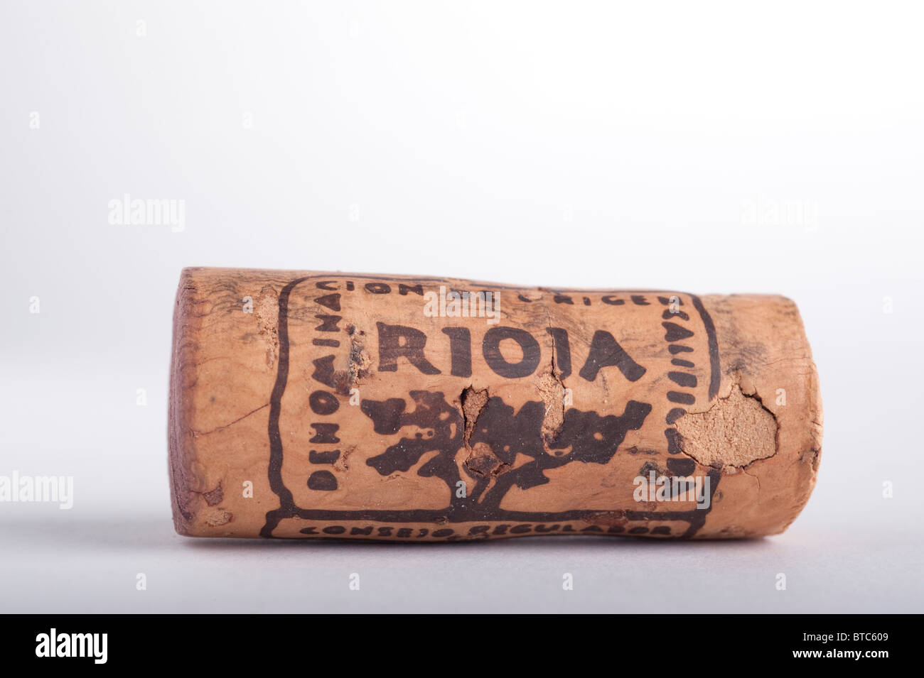 Wine Cork, Rioja Stock Photo