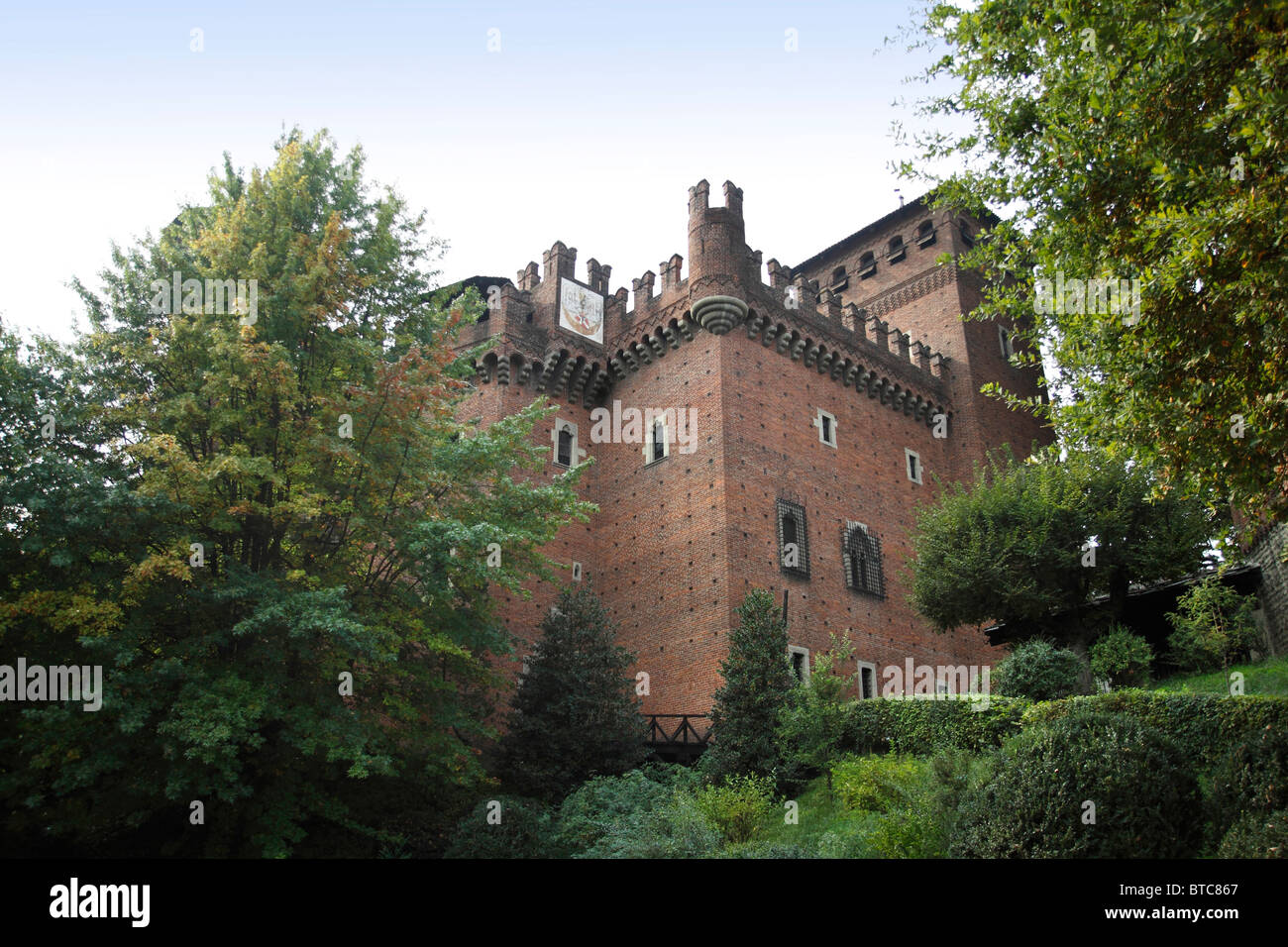 Medieval village, Turin, Italy Stock Photo Alamy