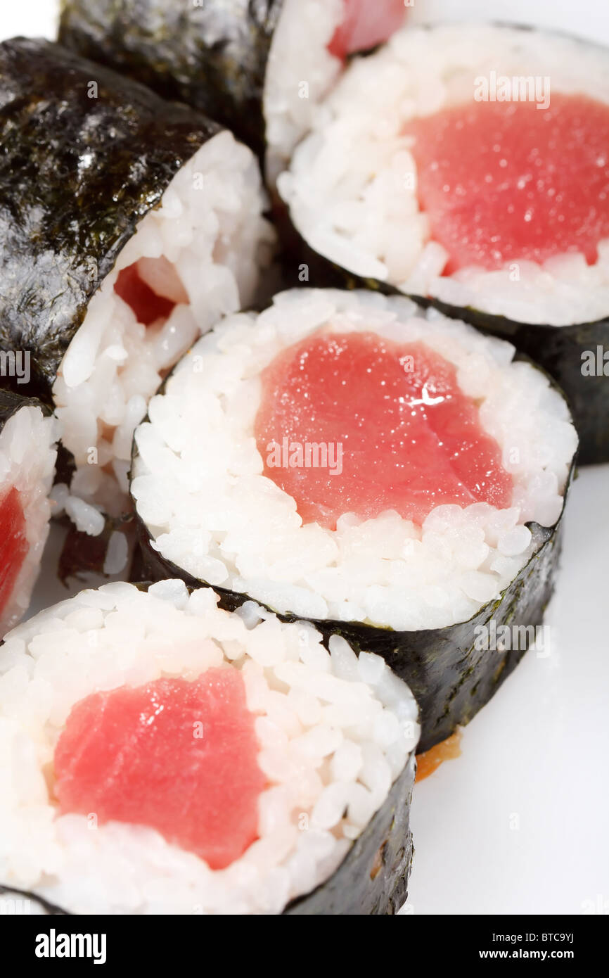 Traditional Japanese food Sushi Stock Photo - Alamy