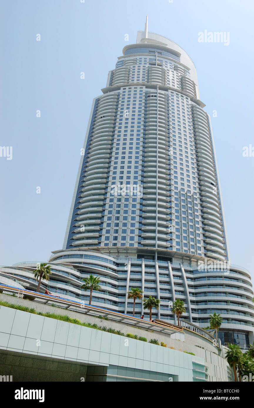 The Address Downtown Burj Dubai hotel, UAE Stock Photo