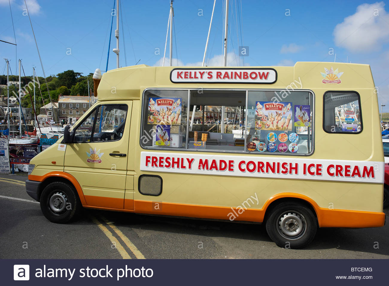 Cornwall Ice Cream Stock Photos & Cornwall Ice Cream Stock Images Alamy