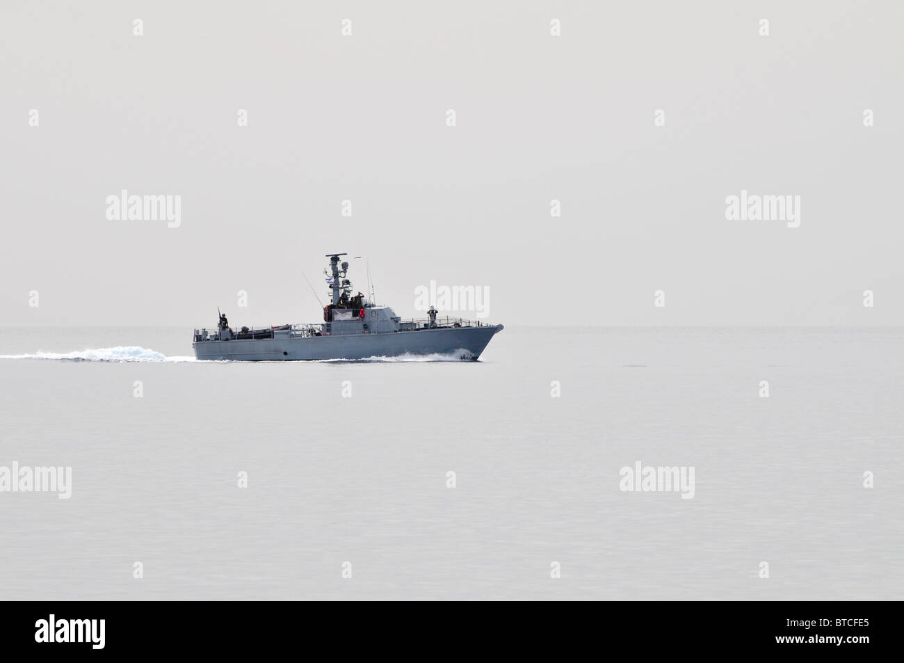 Israel, Eilat Israeli navy Dabur class patrol boat Stock Photo