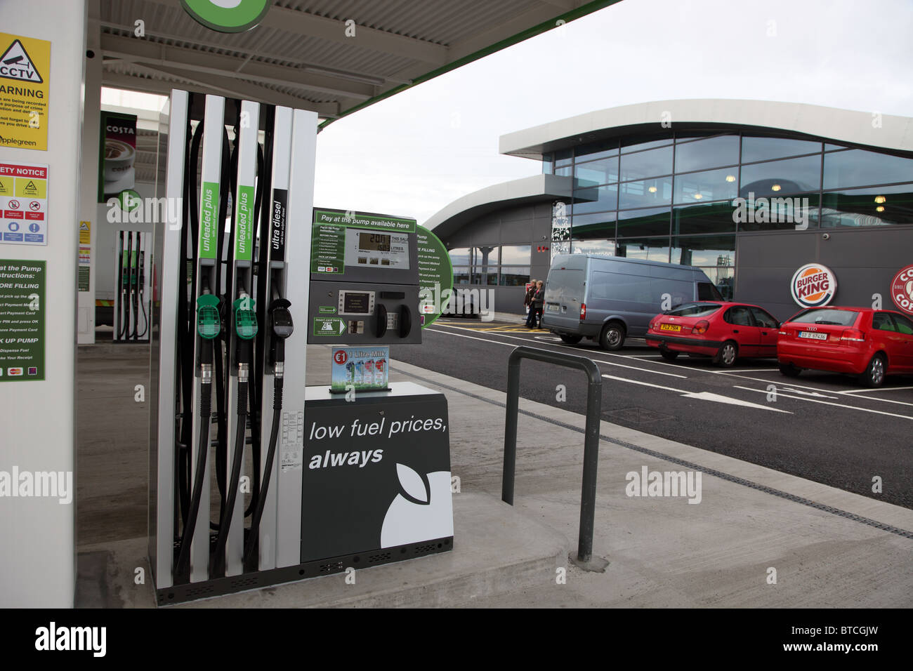 Applegreen Service Station, M1, Ireland's first motorway service