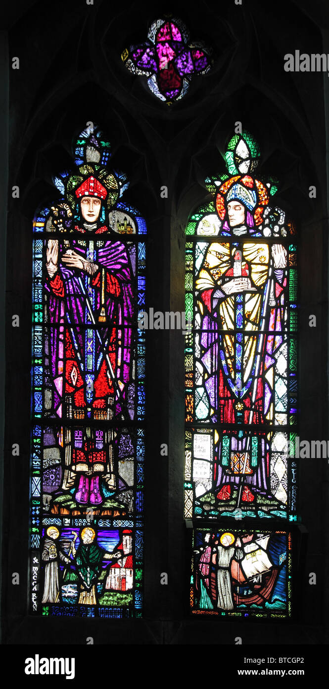 Harry Clarke stained glass window, St Josephs Church Carrickmacross