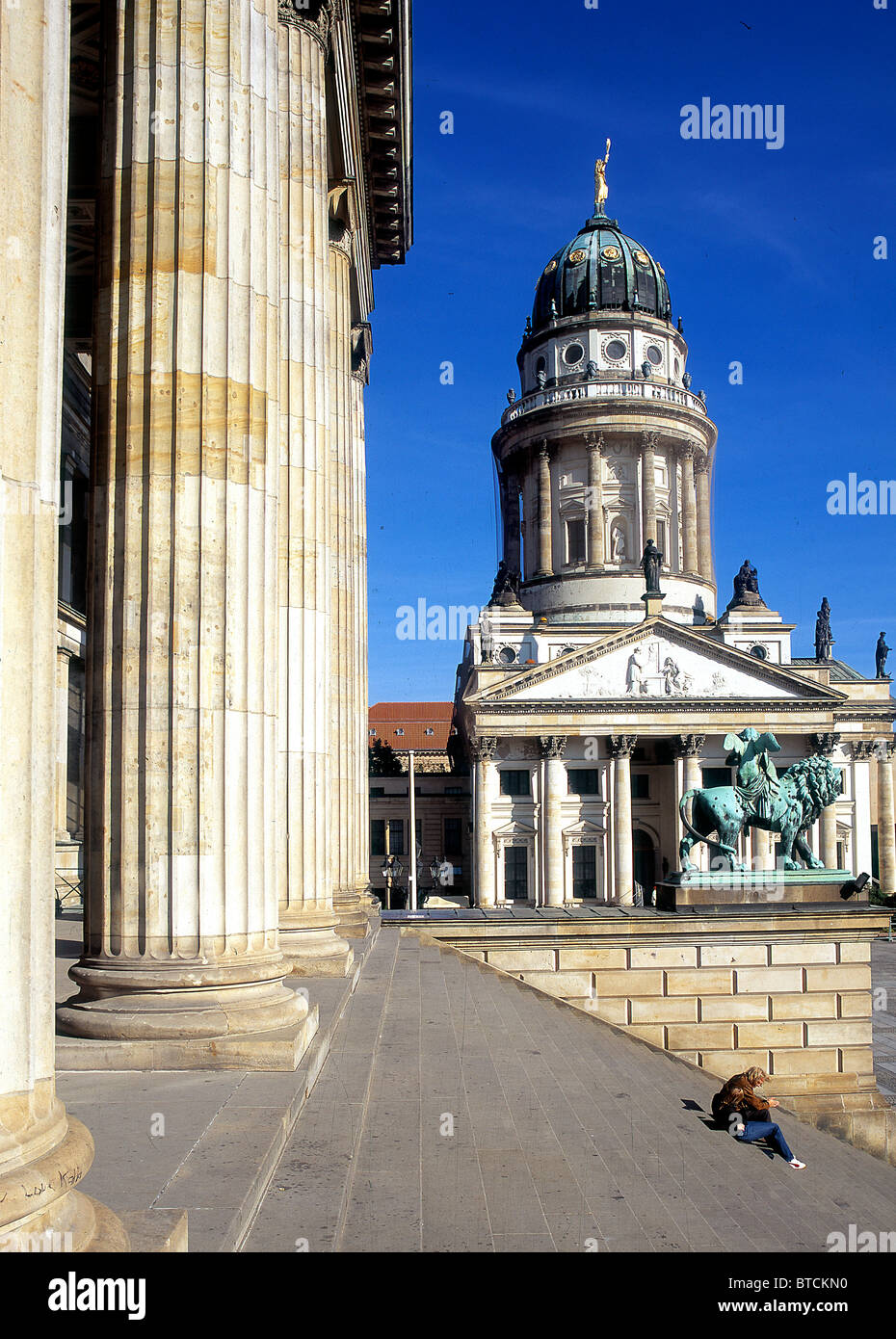 Berlin, Concert Hall, Franzosische Church Stock Photo