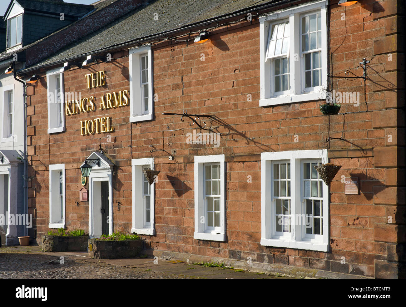 The Kings Arms Hotel in the village of Temple Sowerby, Eden Valley, Cumbria, England UK Stock Photo