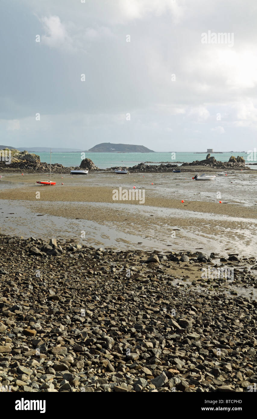 Bordeaux Harbour on Guernsey, Channel Islands Stock Photo Alamy