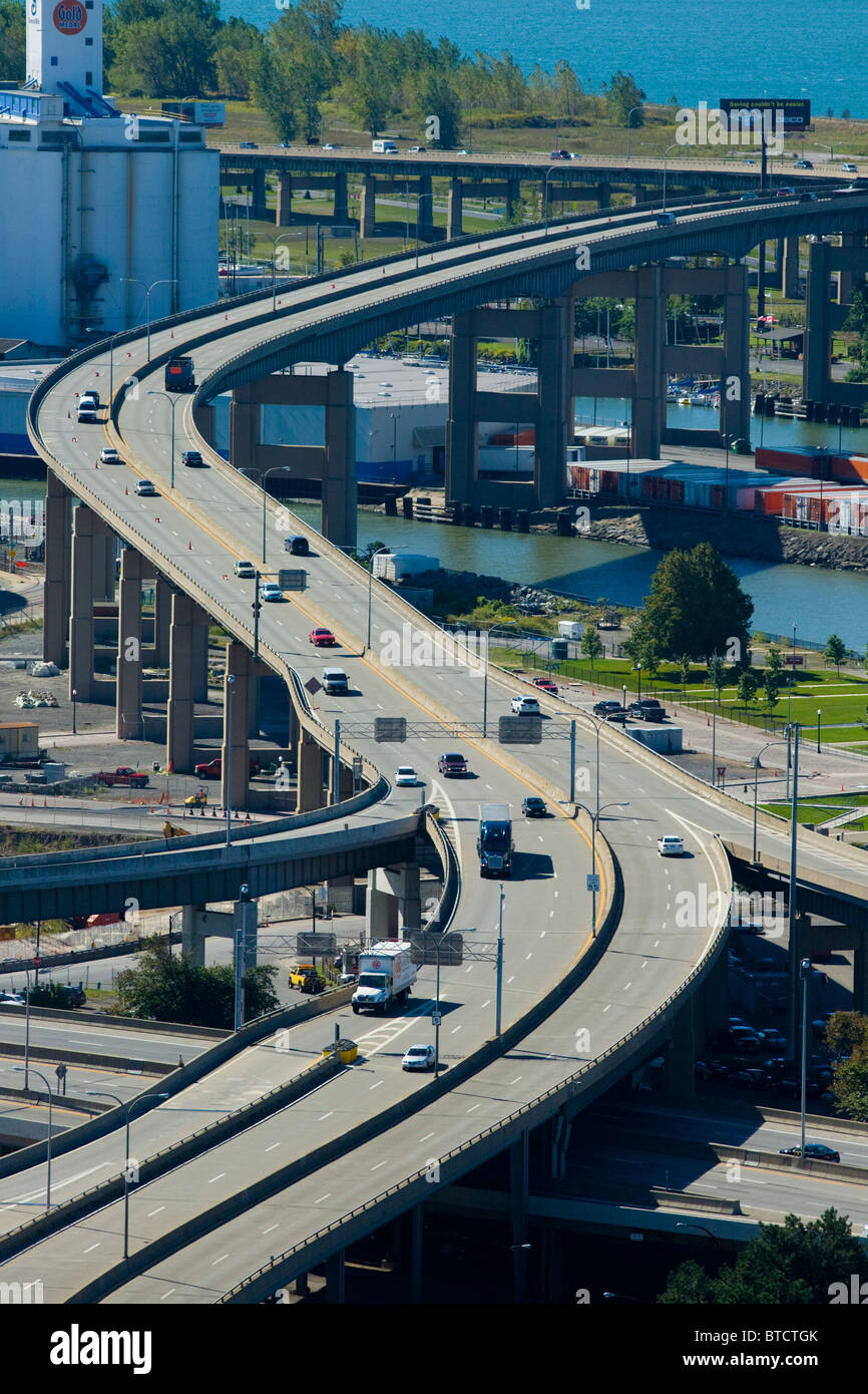 The Skyway, Buffalo, New York Stock Photo