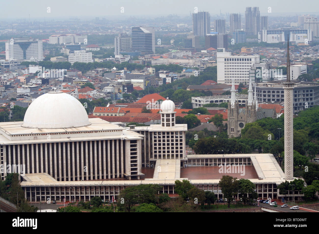 Mosque in Jakarta. Indonesia Stock Photo