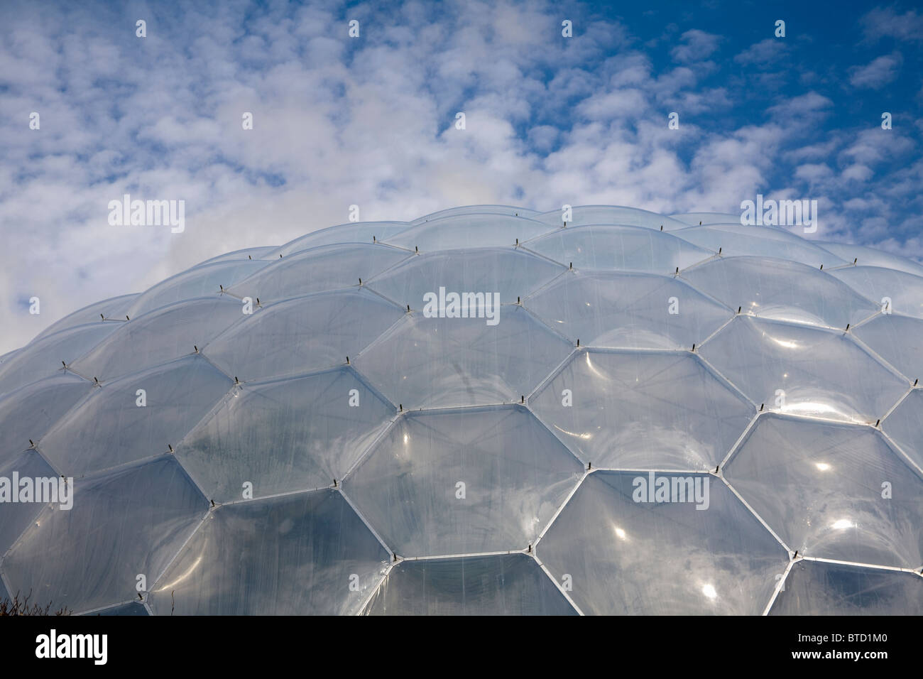 Eden Project The worlds largest Greenhouse United Kingdom Stock Photo - Alamy
