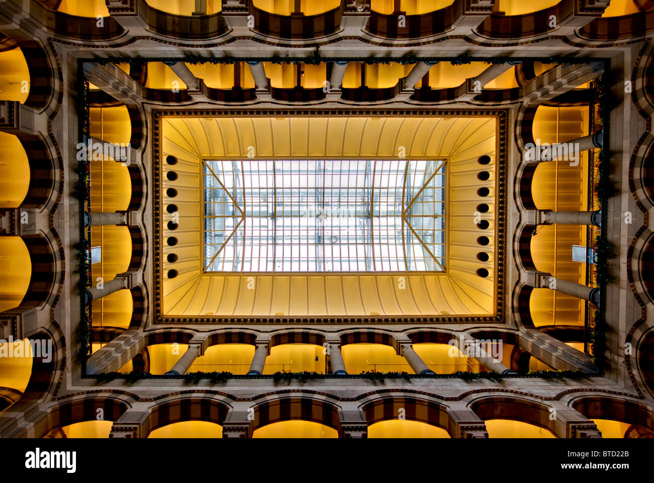 interieur picture amsterdam magna plaza Stock Photo