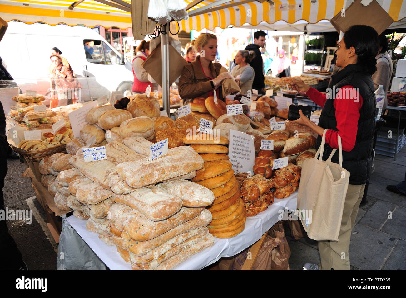 Bakery in Portobello Road, Notting Hill, London Stock Photo Alamy