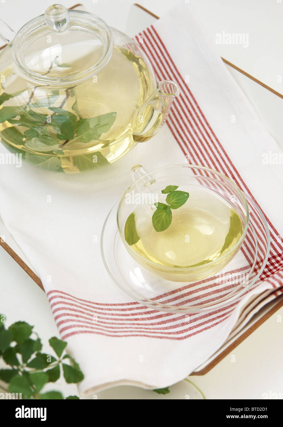 Herb tea Stock Photo