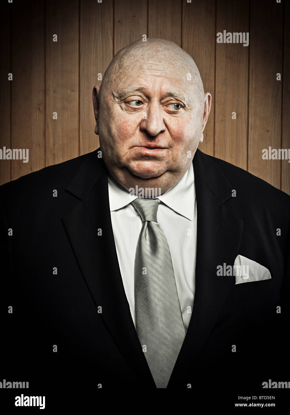 Old man fat portrait hi-res stock photography and images - Alamy