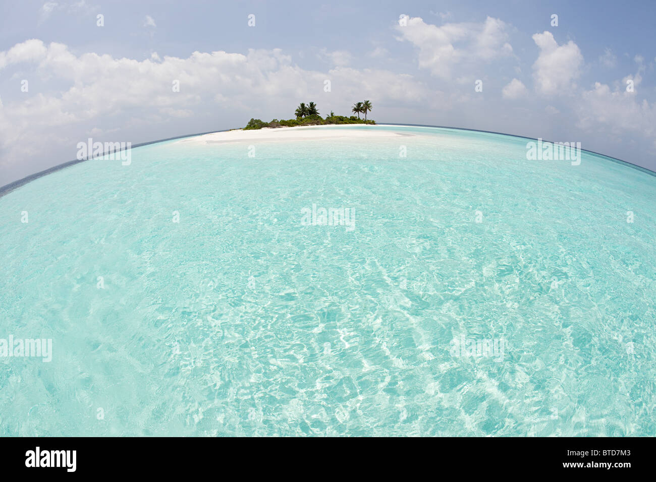 Mathidhoo Island, North Huvadhu Atoll, Maldives Stock Photo
